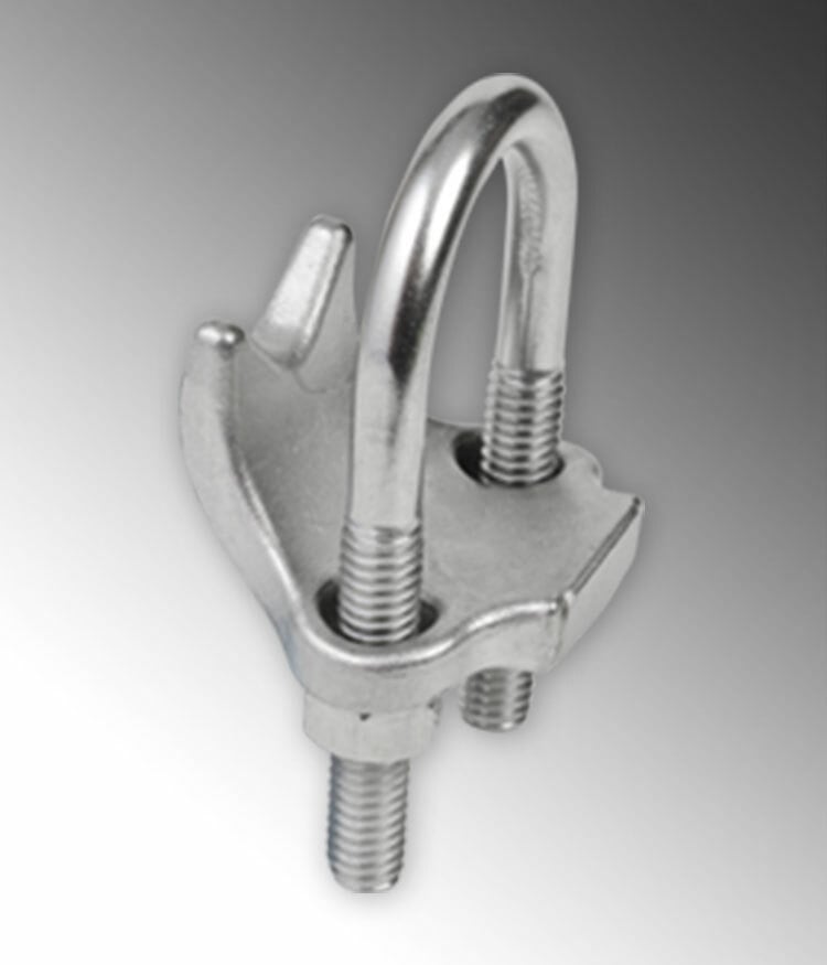 Rigid Stainless Steel 316 Right Angle Clamp 3/4" Trade SizeFor Rigid
