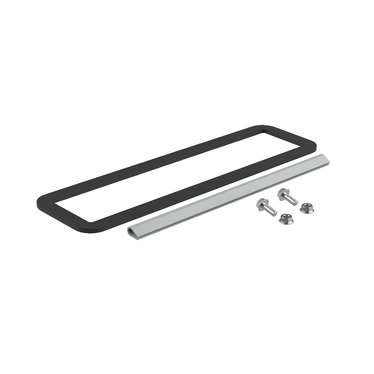 ProLine 100-mm Solid Base Joining, Side-to-Side, fits Side to Side, Rubber