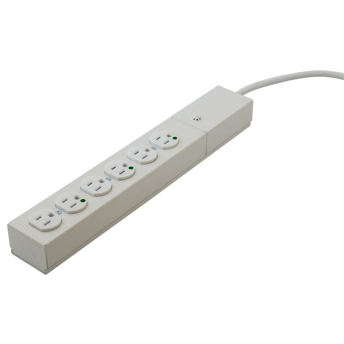 Surge Protective Devices, Hospital GradeOutlet Strip, 15A 125V, 6' Cord Length