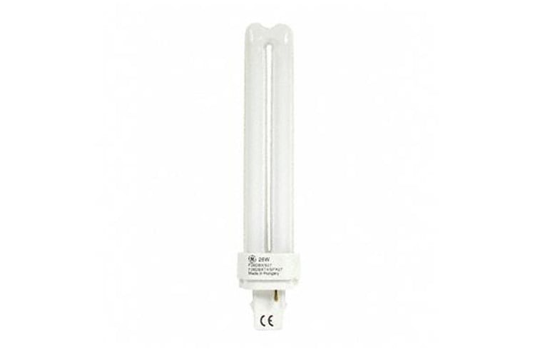 GE Ecolux, 13 WTT, 810 LM, 4100 KV, 82 CRI, 4.84 IN Length, GX23-2 Base, 10000 HR Average Life