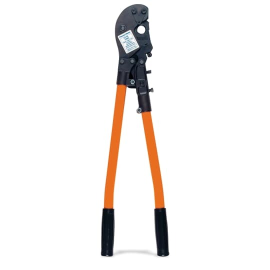Crimp Tool with Shure Stake Mechanism, Crimps #8-500MCM Cu, #10-350MCM Al Connectors, 54705-54750 C-Taps