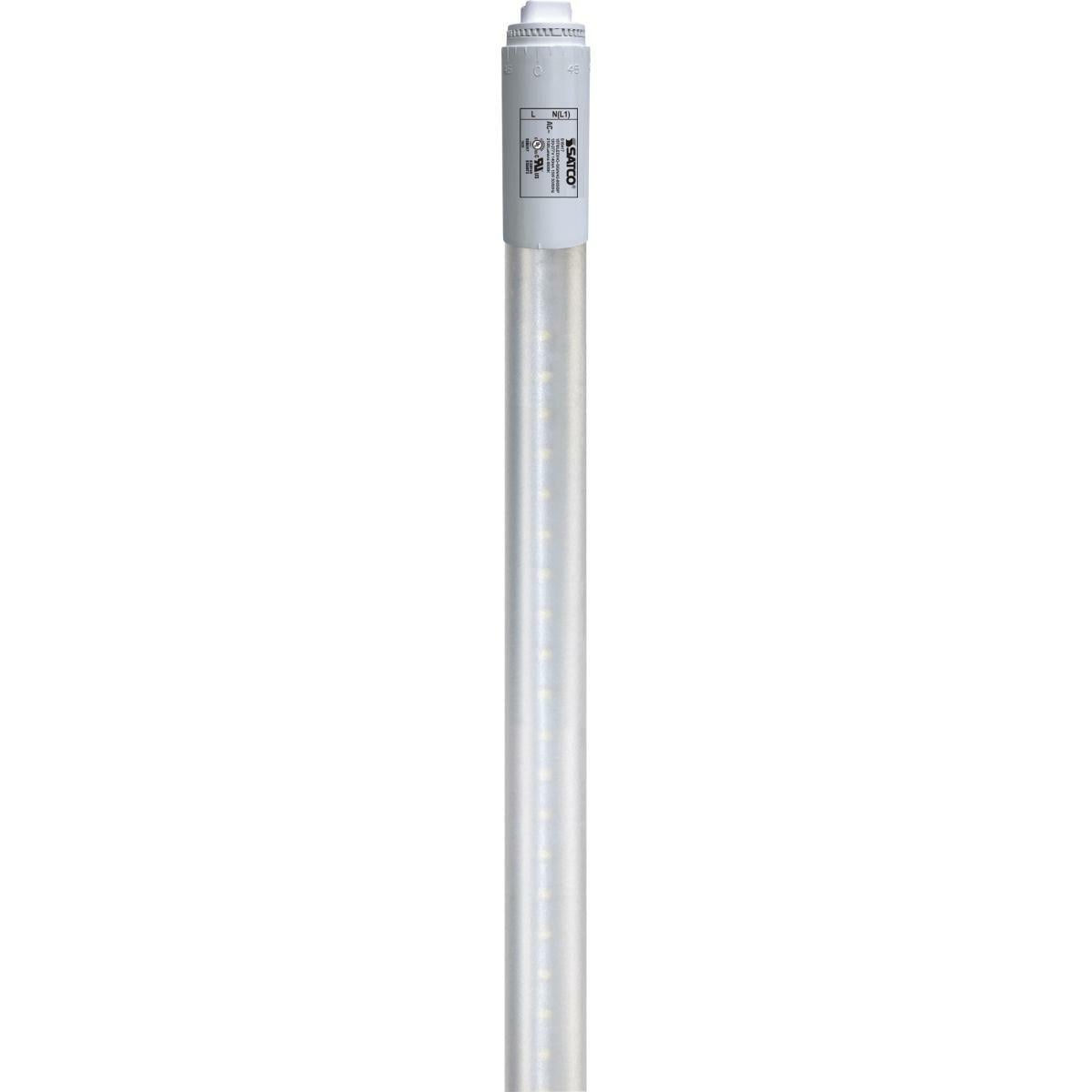 15-Watt T8 LED - 6500K - 2100 Lumens - 120-277 Volts - Double Side LED - Type B - Ballast Bypass - Single Ended-Wiring