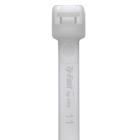 Cable Tie, Natural Polyamide (Nylon 6.6) for Temperatures up to 85 Degrees Celsius for Indoor Applications, UL/IEC 62275 Type 2/21 Rated for AH-2 Plenum, Length of 188mm, Width of 4.8mm, Thickness of 1.24mm, Tensile Strength Rating of 220 Newtons, 1000 Pack