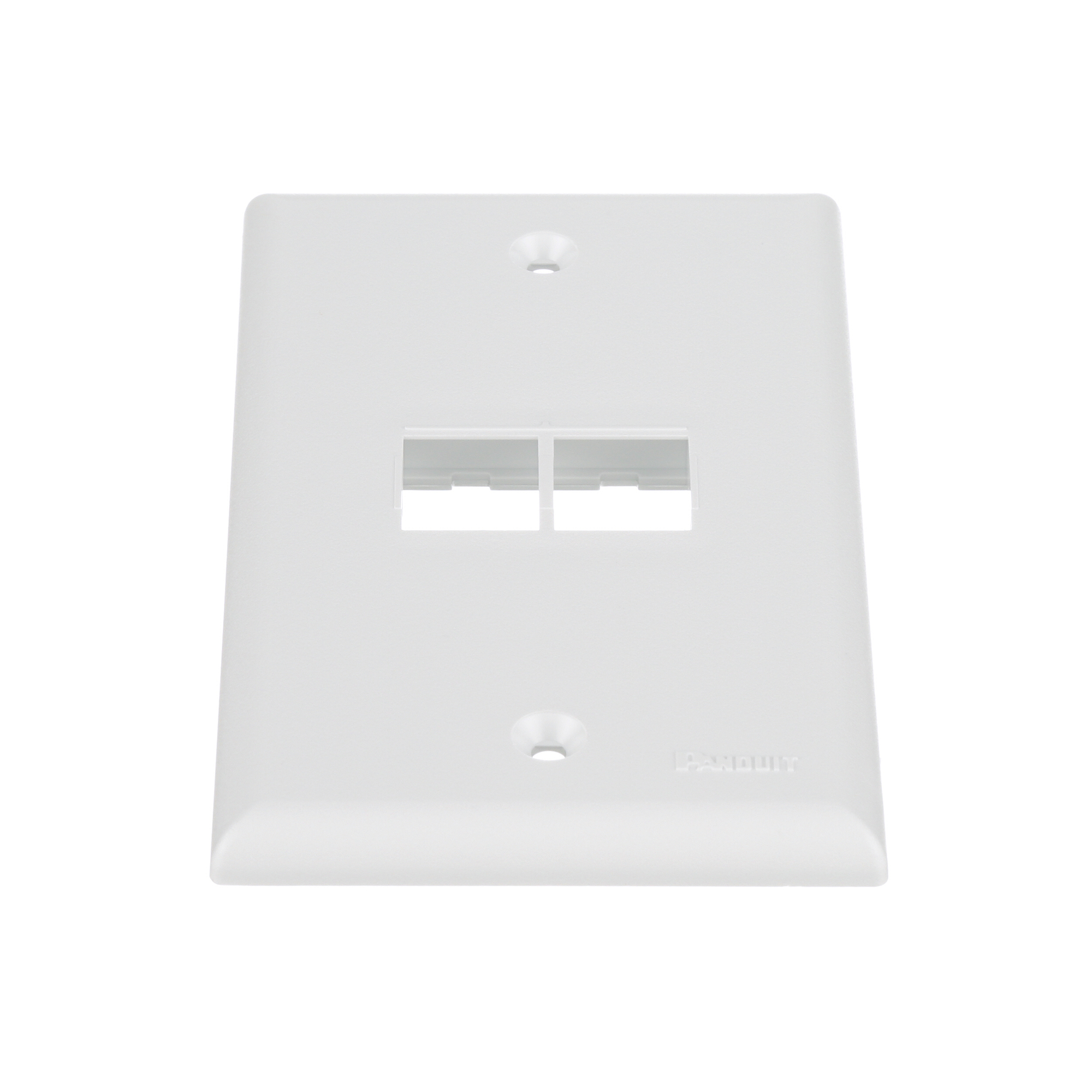 NK 2-port, single gang, flush mount face