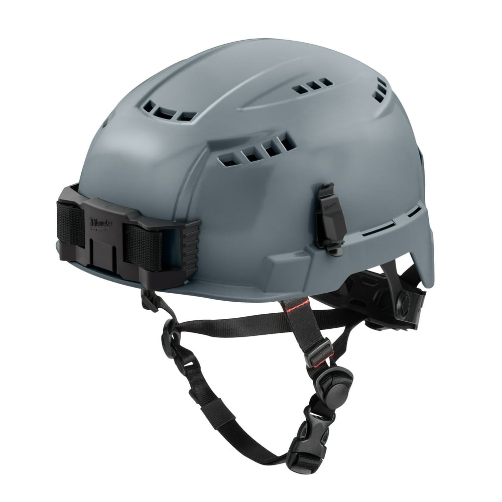 Gray Vented Helmet with BOLT - Type 2, Class C