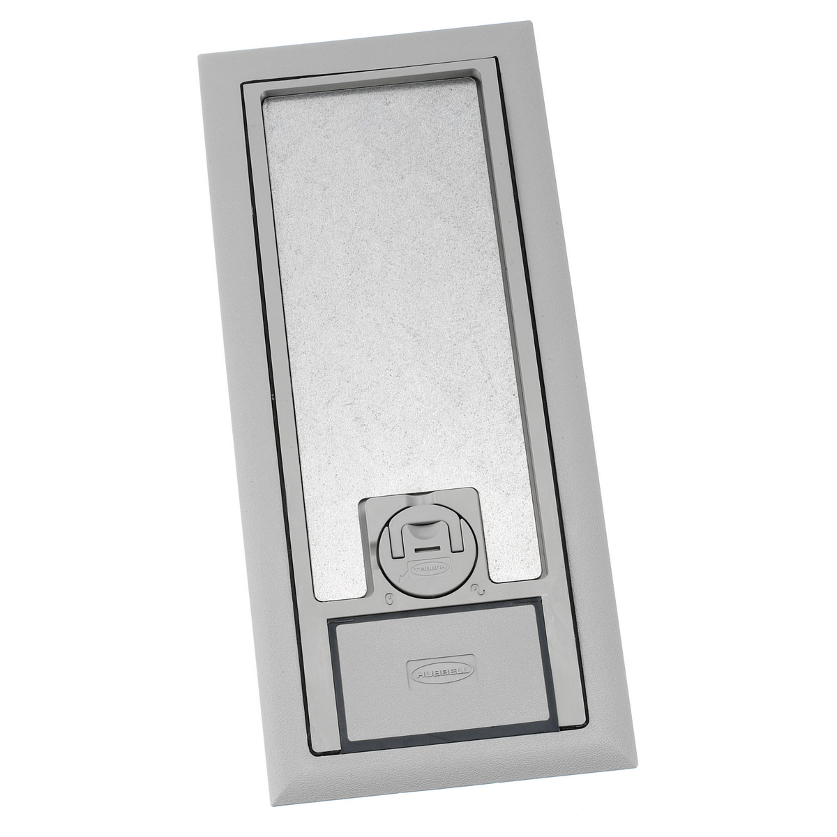 Floor and Wall Boxes, Concealed 3-Service Series, Floor Box Cover, Gray