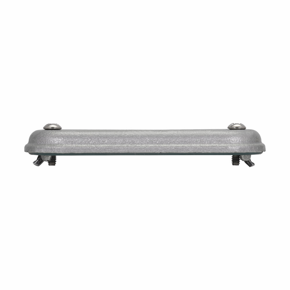 Eaton Crouse-Hinds series Condulet Form 7 wedge nut cover with integral gasket, Feraloy iron alloy, 1/2"