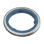 Kellems Wire Management, Sealing O-Ring, Zinc-Plated Steel with Neoprene Ring, 1 1/4"