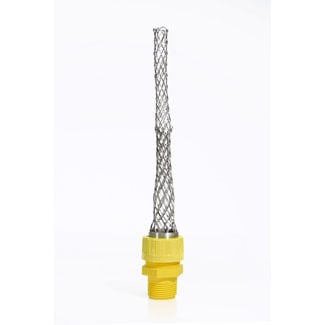 1 Inch, Stainless Steel, Wire Mesh Strain Relief Grip for use with Portable Outlet Boxes 3099-2, 3059-2 & 3200-2, Cord Range ..81 - .94"