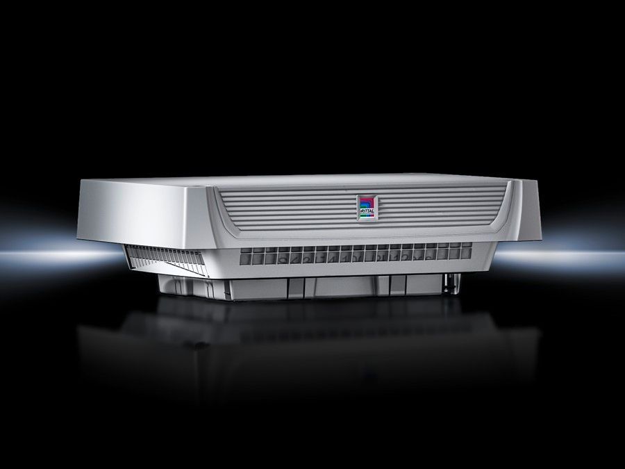 SK roof-mounted fan TopTherm, 1069/1069 m/h, 115 V, 1PH, 50/60 Hz, WHD: 400 x 133 x 400 mm, EC-Technology