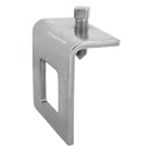 Clamp, Channel to Beam, Clamp Size 3-1/2 Inches x 3-1/2 Inches, Channel Size 1-11/16 Inches x 1-11/16 Inches, Stainless Steel, For use with Channel Series B-900, B-905, and B-995