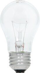 Incandescent 40W A15 Clear Appliance Lamp Medium Base 120 Volt