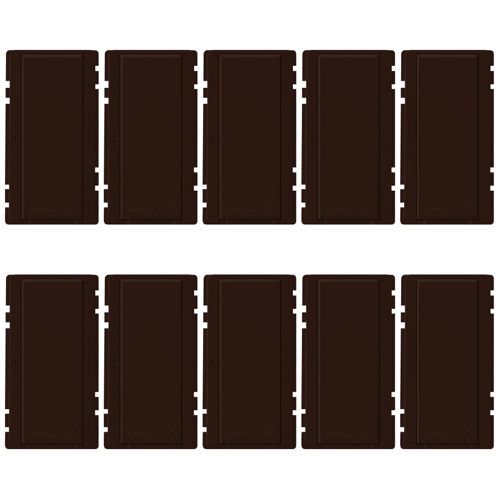 Replacement Button Kit for RadioRA 2 or HomeWorks switches, 1-pack in brown