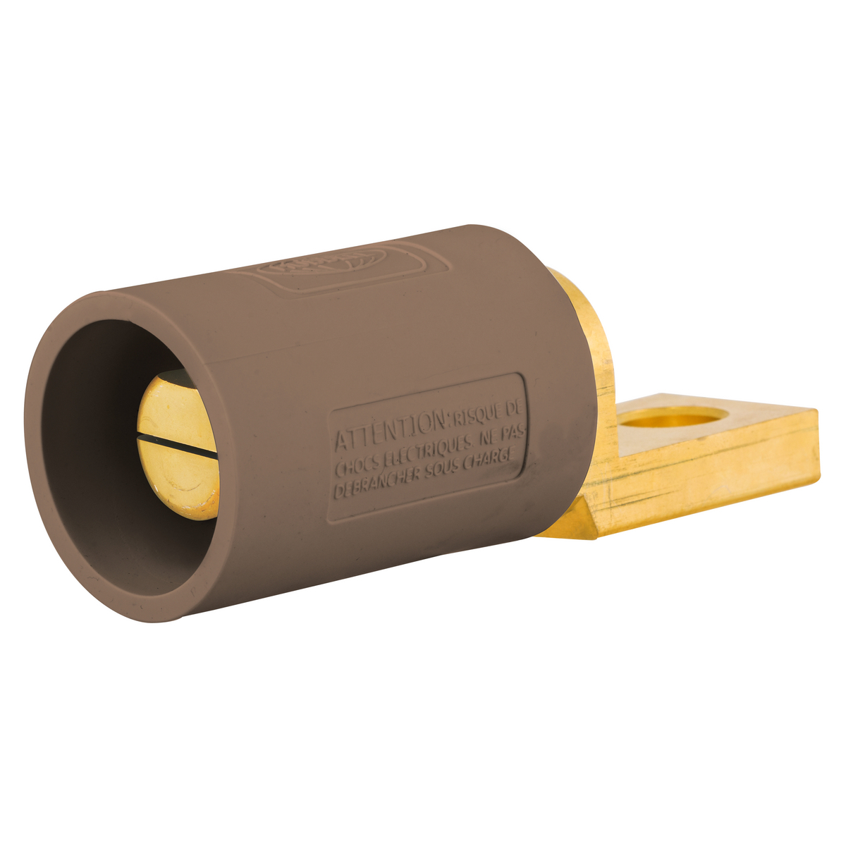 Single Pole Products, 300/400A Series,Male, Offset Stud Type, Brown