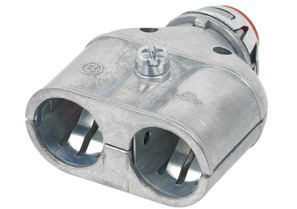 Insulated Duplex E-Z LOCK Snap-In Connector