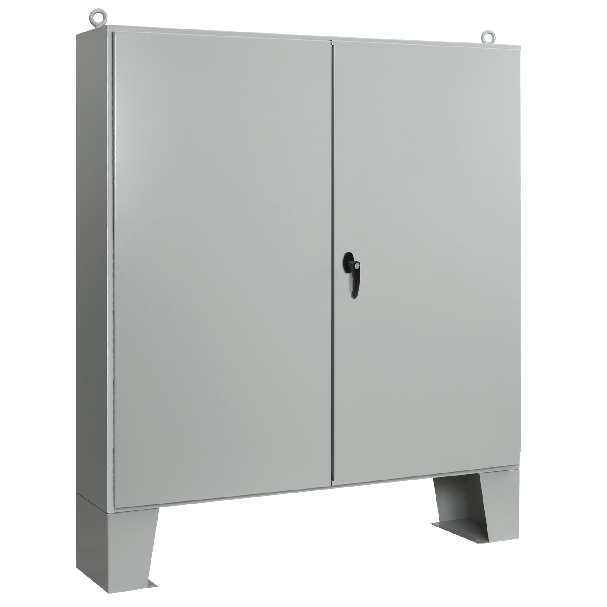 Two-Door Floorstand Gray Inside Type 12, 72.06x72.06x24.06, Gray, Steel