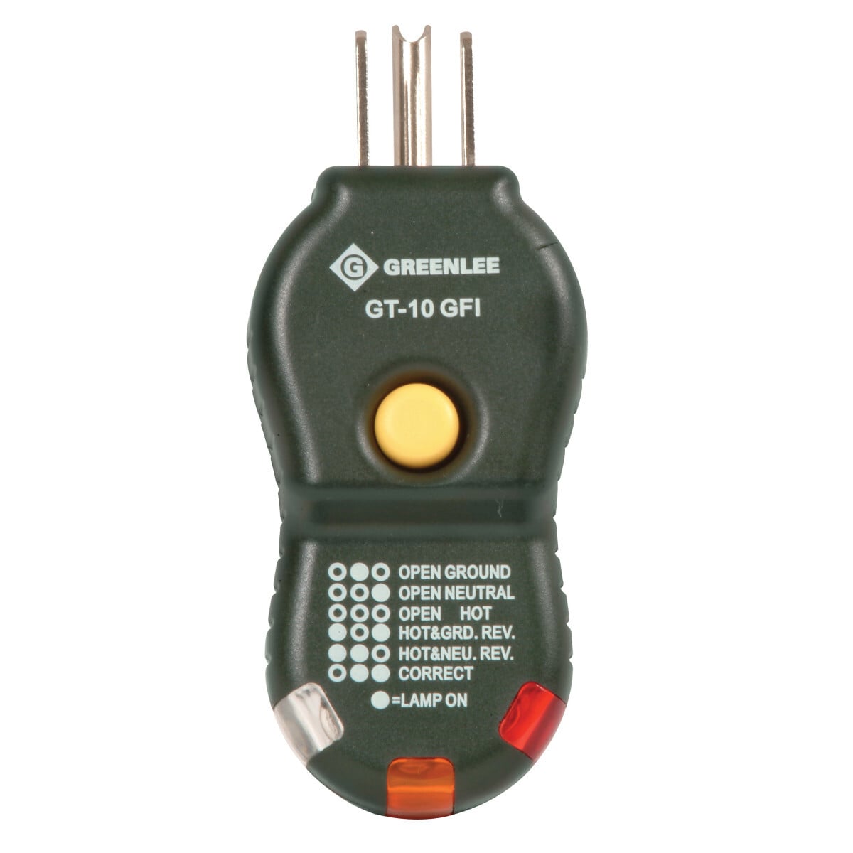 Use to troubleshoot 120 VAC grounded outlets and test GFCI receptacles.     Light sequence indicates correct/incorrect wiring.     Lifetime Limited Warranty.