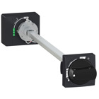 TeSys Deca - extended rotary handle black - IP54