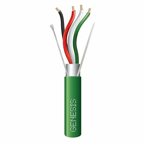 18/4 STRANDED SHIELDED CABLE - 1000 FT REEL-IN-A-BOX - GREEN