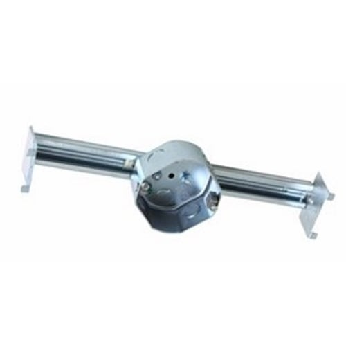 Slide fan support - heavy duty slide with standard box, rotating dual support for 16-24 spans. 24 pack.