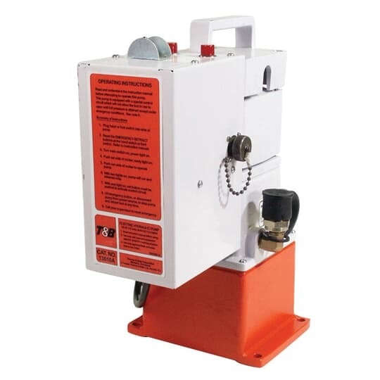Remote Control Hand Switch for Catalog Numbers 13610A and 13810.  Approx 5-1/2 inch Long x 1-5/8 inch wide x 2 inch Deep.  10 foot Cord with Amphenol Plug