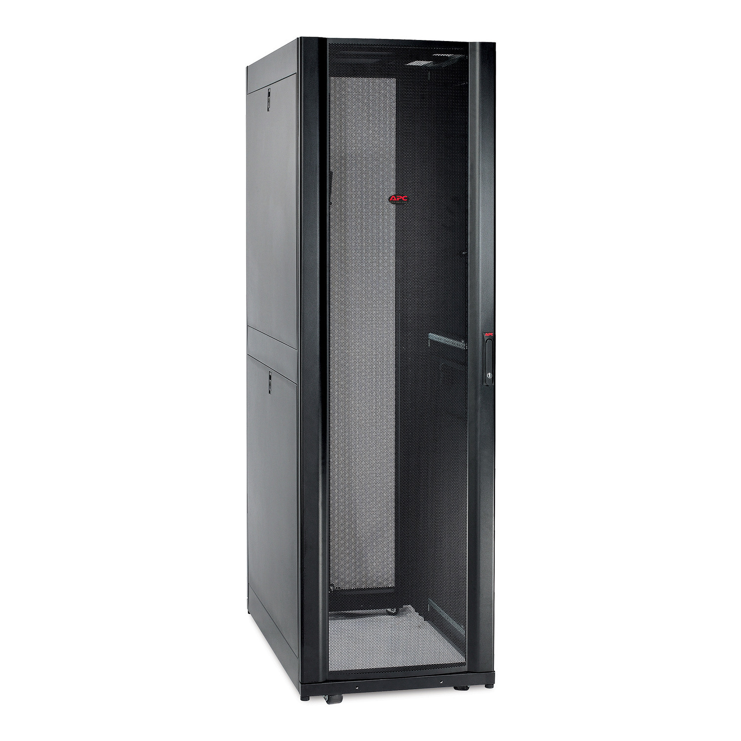 APC NetShelter SX, Server Rack Enclosure, 45U, Black, 2124H x 600W x 1070D mm [TAA]