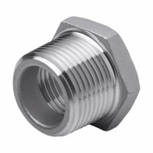 Eaton Crouse-Hinds series reducing bushing, Rigid/IMC, End 1: 1-1/2" NPT, End 2: 1" NPT, Stainless steel