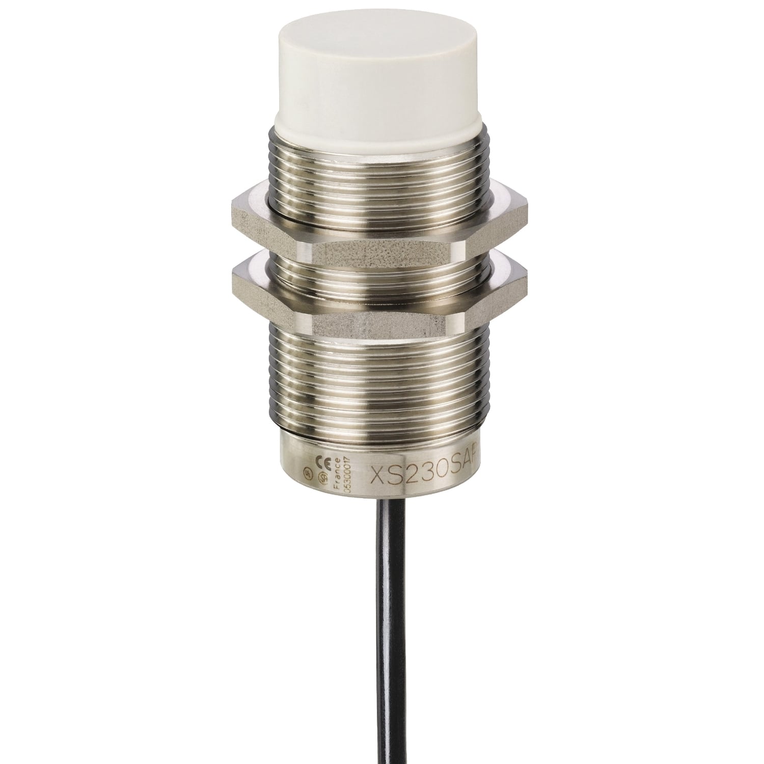 Inductive proximity sensors XS, inductive sensor XS2 M30, L63mm, stainless, Sn22mm, 24...240VAC/DC, L5m