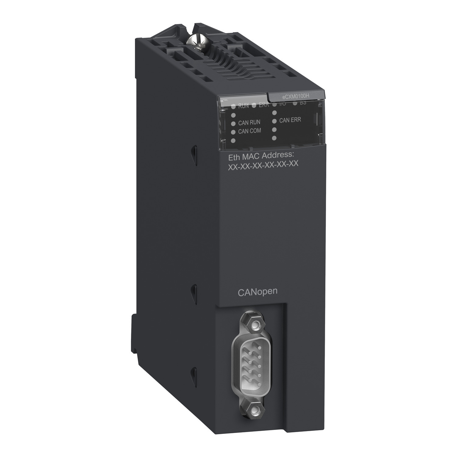 communication module, Modicon X80, CANopen, master, hardened