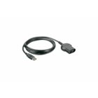 Safety-designed interface cable to connect the optically-isolated serial interface port of Scopemeter or Power Quality Analyzer to a standard USB-interface on your PC for use with SCOPEM 12X, 119X, PQA, 43X
