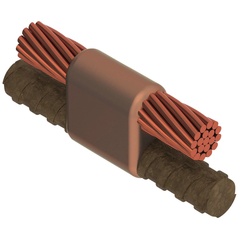 Cable to Rebar, RT, 13 mm, #4, 4/0 Concentric