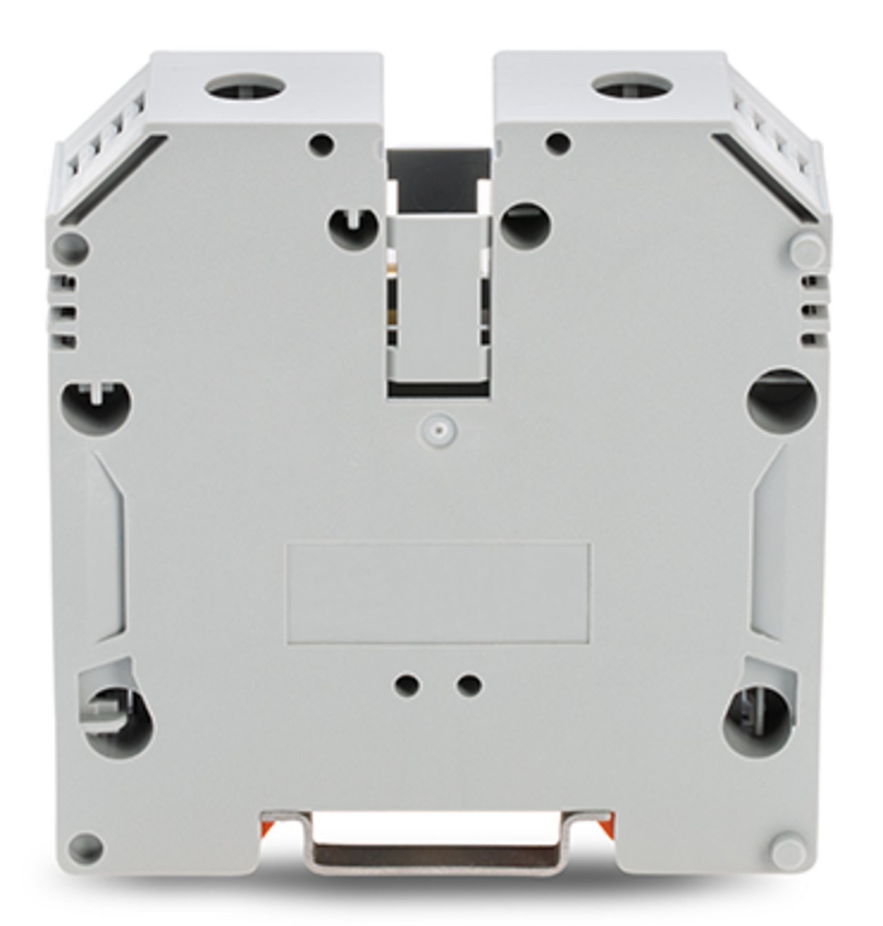 2-conductor through terminal block; 70 mm; with screw-type connection; 70,00 mm; gray
