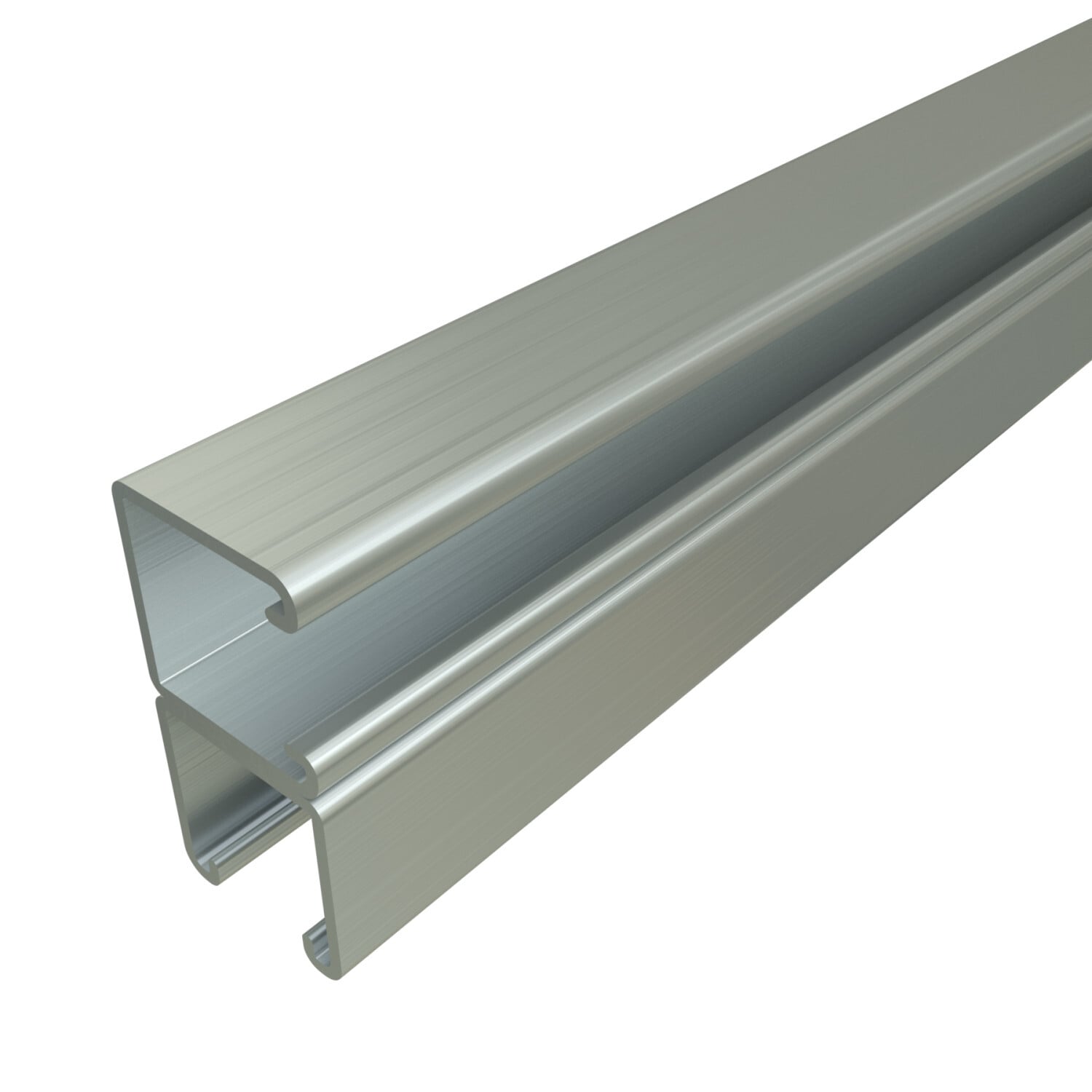 UNISTRUT CHANNEL, 12ga, 1-5/8"x 3-1/4", SOLID, C-WELD, HG