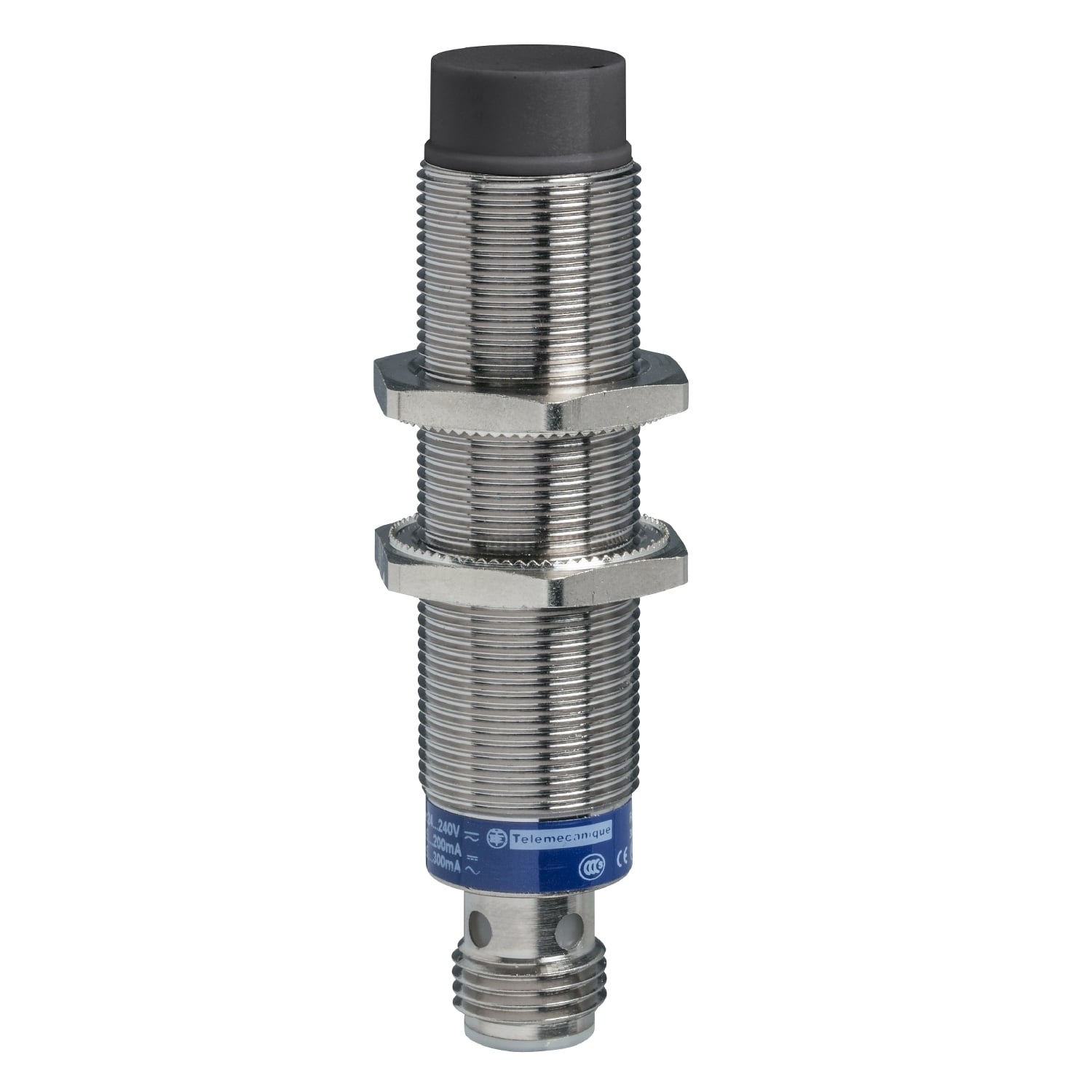Inductive proximity sensors XS, inductive sensor XS6 M18, L72mm, brass, Sn12mm, 12...48 VDC, M12