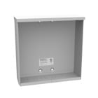 12x4x12 Screw Cover Type 3R UL Listed Steel Knockouts ANSI 61 Gray Quad D Knockout for Lock Emboss Mounting Hole in Back