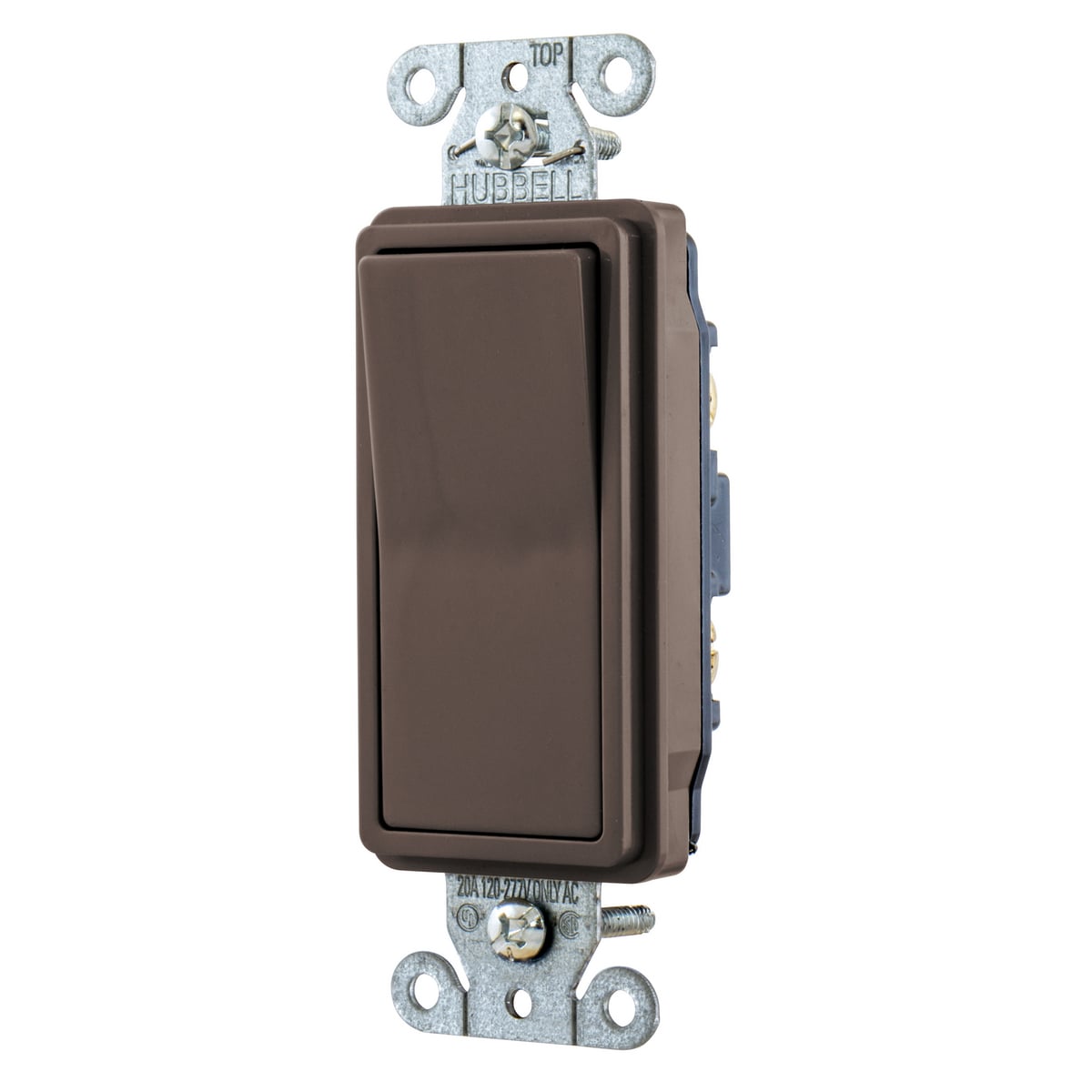 DS420 4-Way Heavy Duty Specification Grade Standard Sized Decorator Switch, 120 to 277 VAC, 20 A, 5540 W Power Rating, 2 Position Contact