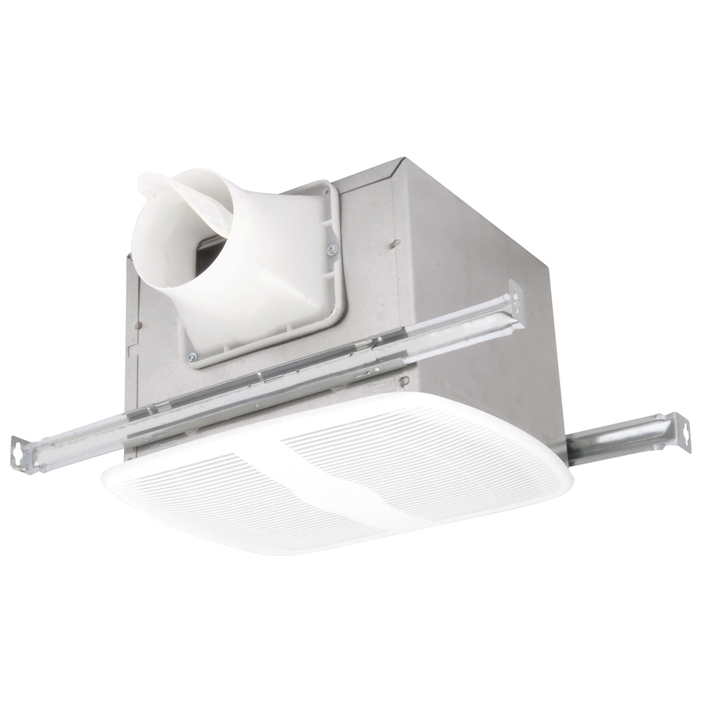 110 CFM ENERGY STAR Certified Deluxe Quiet Exhaust Fan - 4 Inch Plastic Duct Adapters