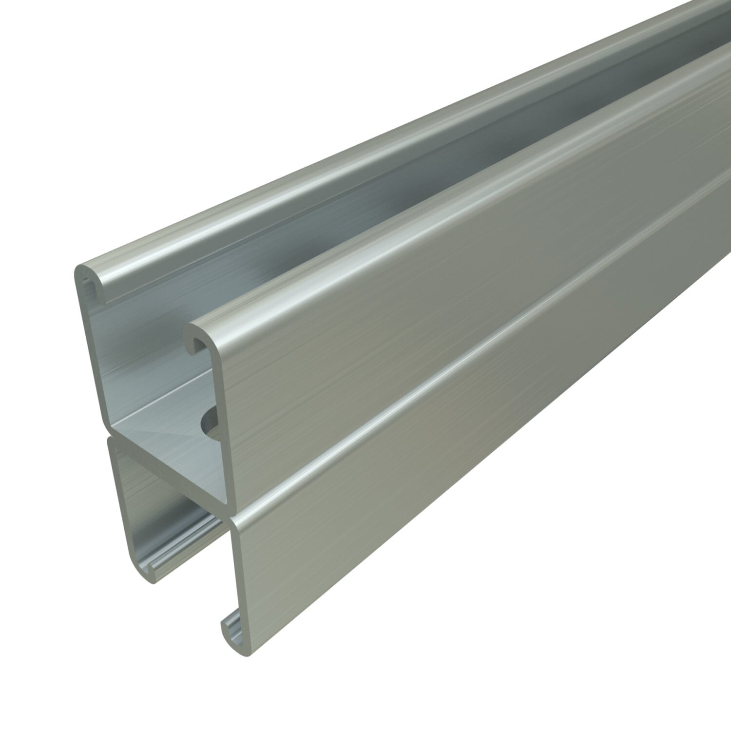 UNISTRUT CHANNEL, 12ga, 1-5/8"x 3-1/4", T-SLOTS, B2B-WELD, HG