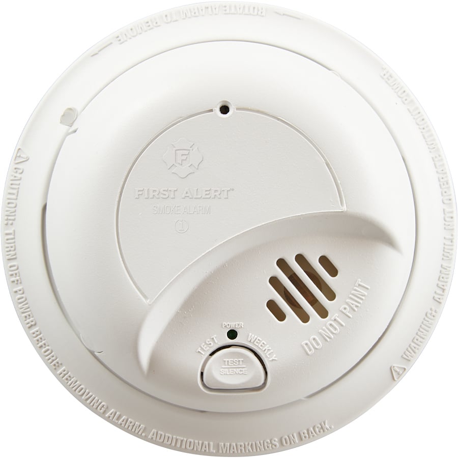 120V AC/DC Smoke Alarm - Alkaline Battery