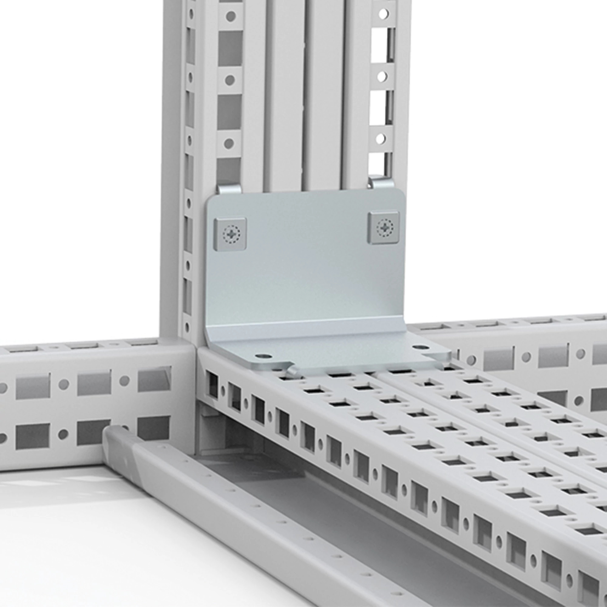 Internal Corner Baying Kit, CCM, 74x85x79mm, Zinc Plated, Mild Steel