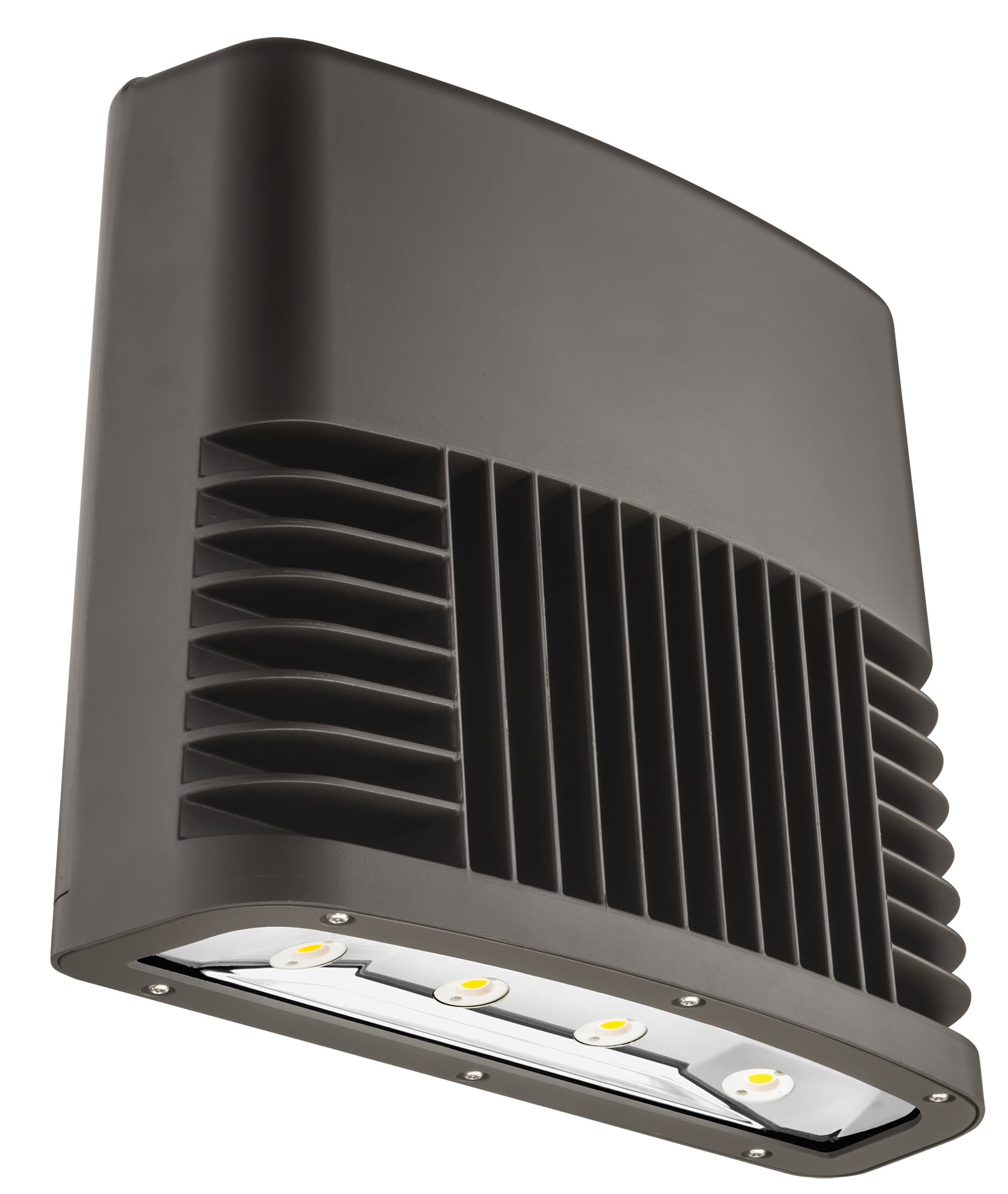 OLWX2 LED 150W 50K 120 PE DDB M2 Low Profile LED Outdoor Wall Pack, Bronze, Size 2, Photocell, Buttontype, 5000K, 150W, 120V