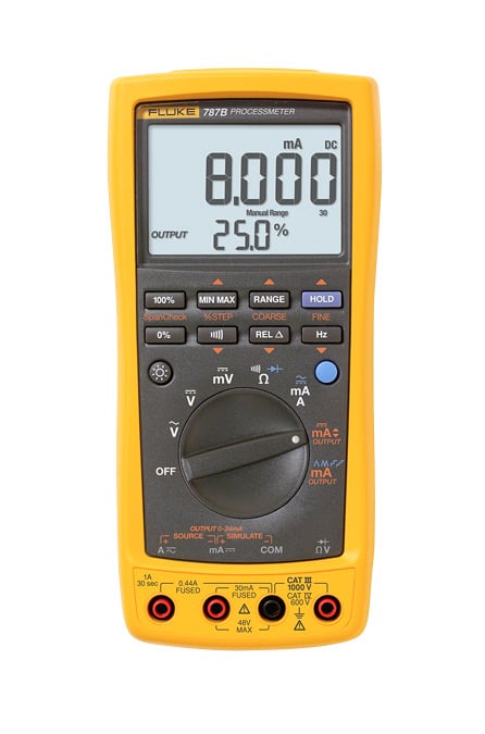 FLUKE-787B ProcessMeter Digital Multimeter and mA Loop Calibrator