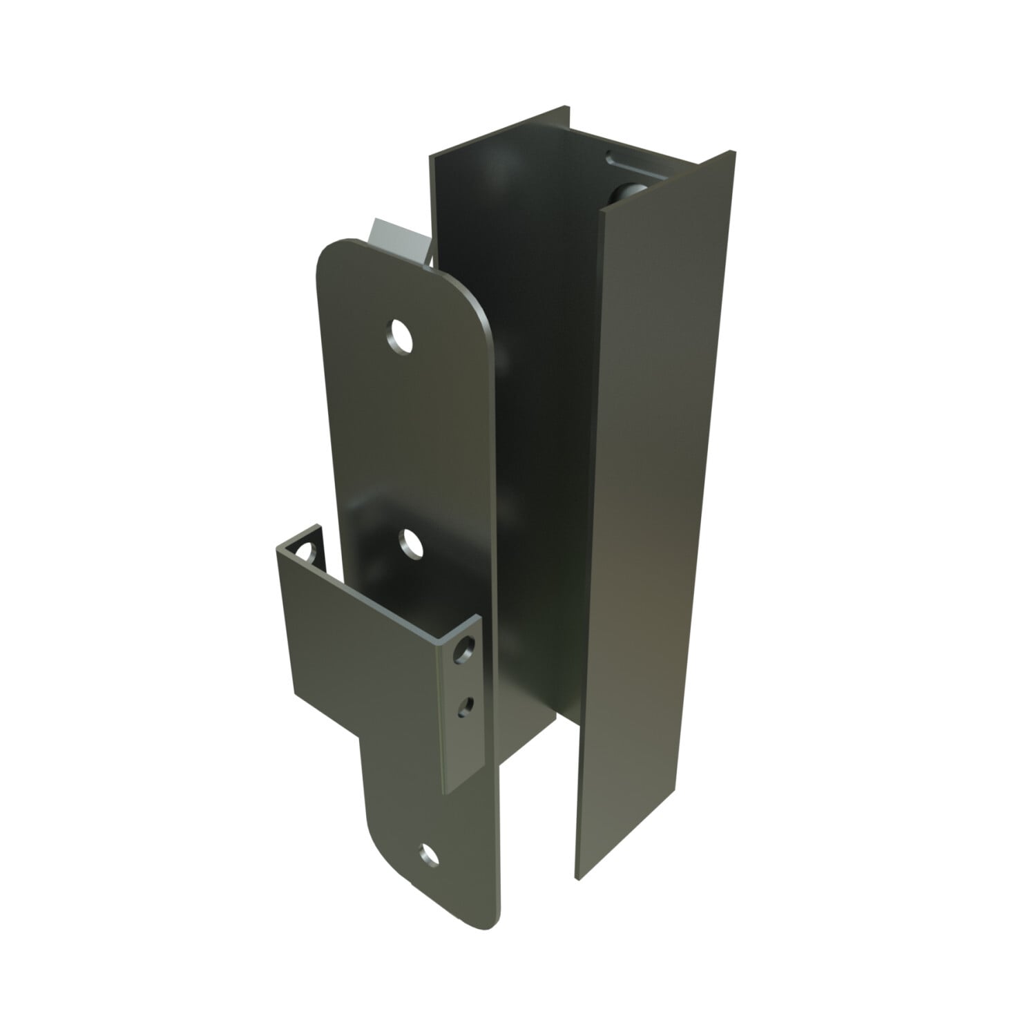 UNISTRUT FITTING, 1-25/32"x 1-5/8"x 7-1/4", EG