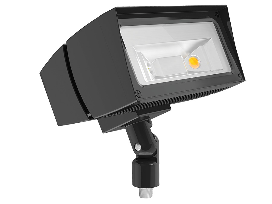 Future Flood, 39W, 3000k, 3000k, LED 120V To 277V, Bronze