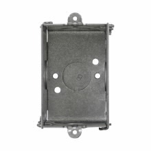 Eaton Crouse-Hinds series Switch Box, (1) 1/2", Conduit (no clamps), 2-3/4", (1) 1/2", Steel, (1) 1/2", Gangable, 14.0 cubic inch capacity