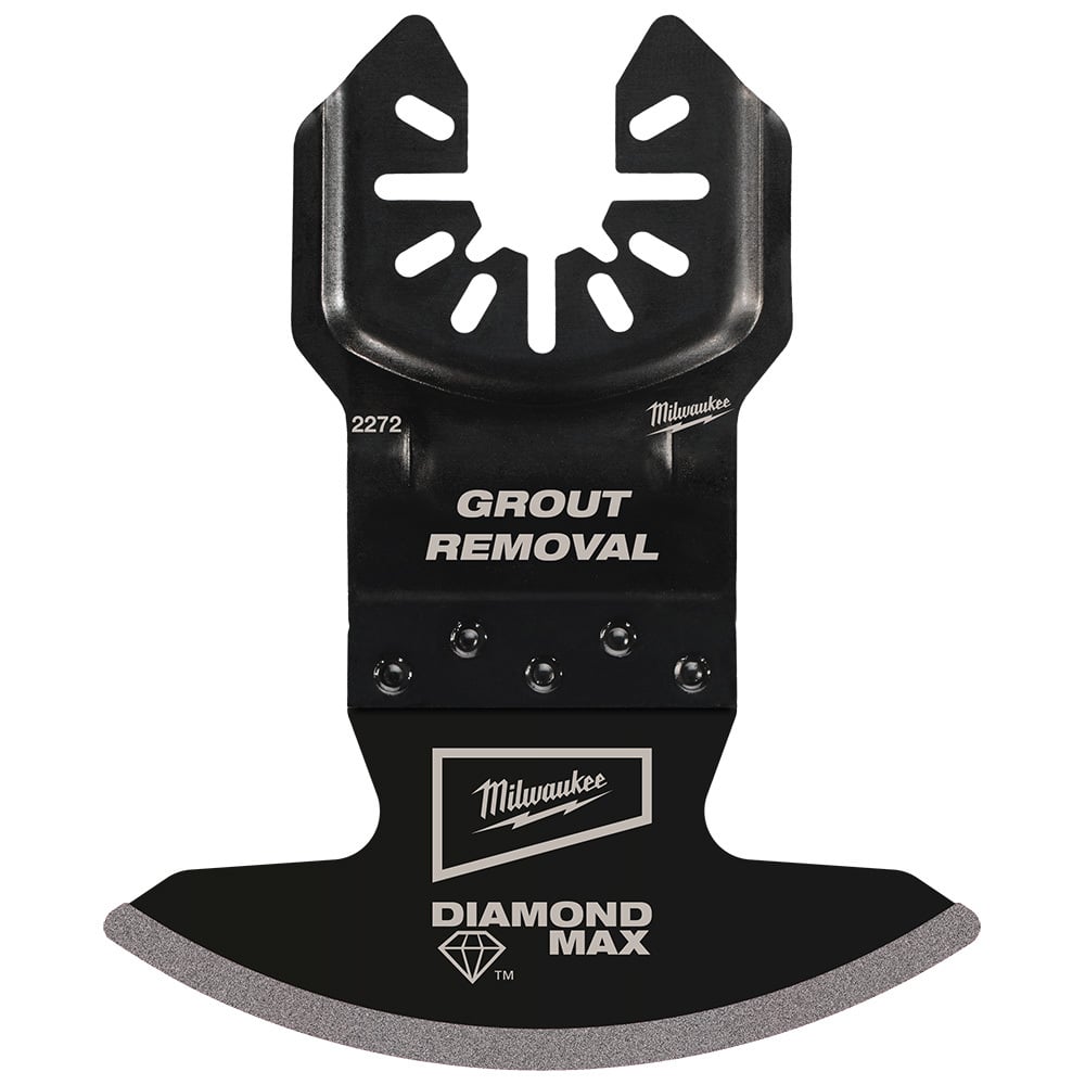 MILWAUKEE OPEN-LOK DIAMOND MAX Diamond Grit Grout Removal Multi-Tool Blade