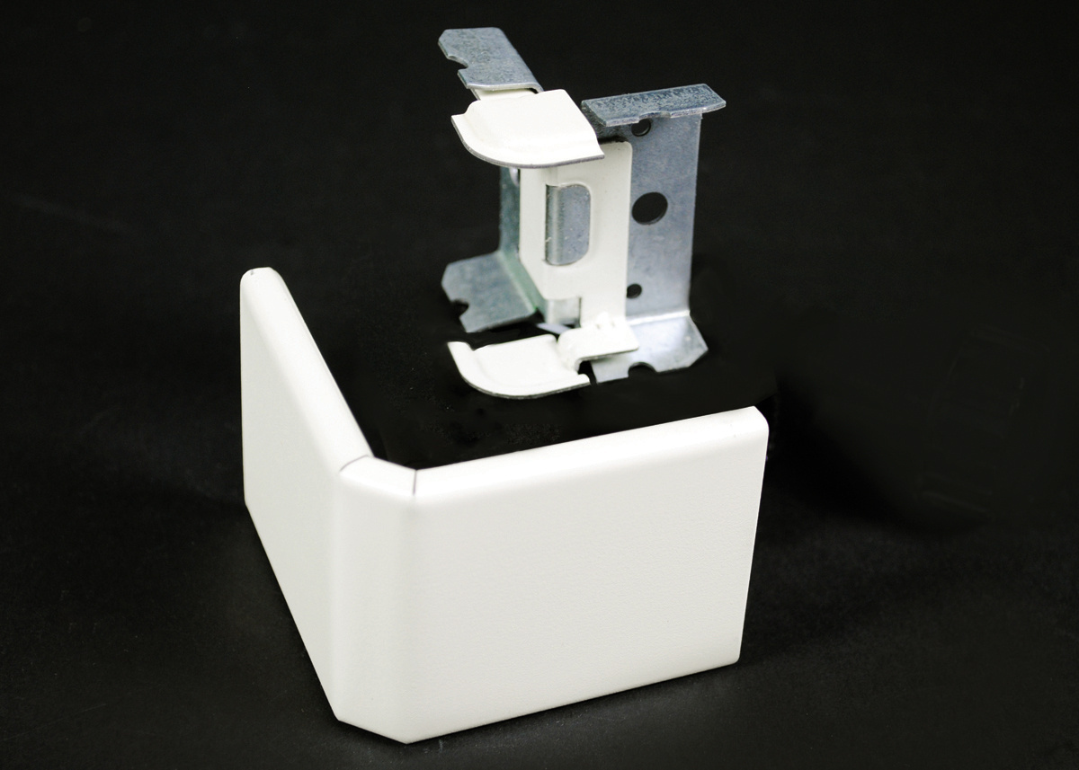 EXTERNAL ELBOW-FOG WHITE