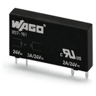 Replacement plug-in basic solid-state / static relay (SSR) module - 2-wire connection - Wago (857 series) - control voltage 18.8-31.2Vdc (24Vdc nom.) - Rated voltage 0-30Vdc (24Vdc nom.) output - Rated current 3A (continuous) - with plug-in connections - Plug-in mounting
