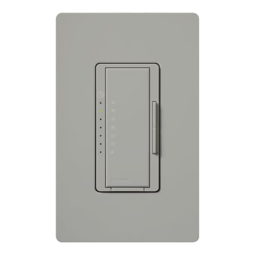 Maestro Countdown Timer, Single-pole, no neutral required, 120V/600W/VA (5A) in gray
