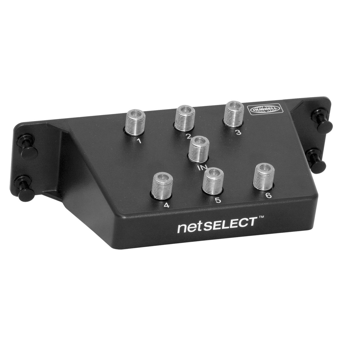 Net Select, Module, 6-Way Coax, 2.3GHz, Plastic